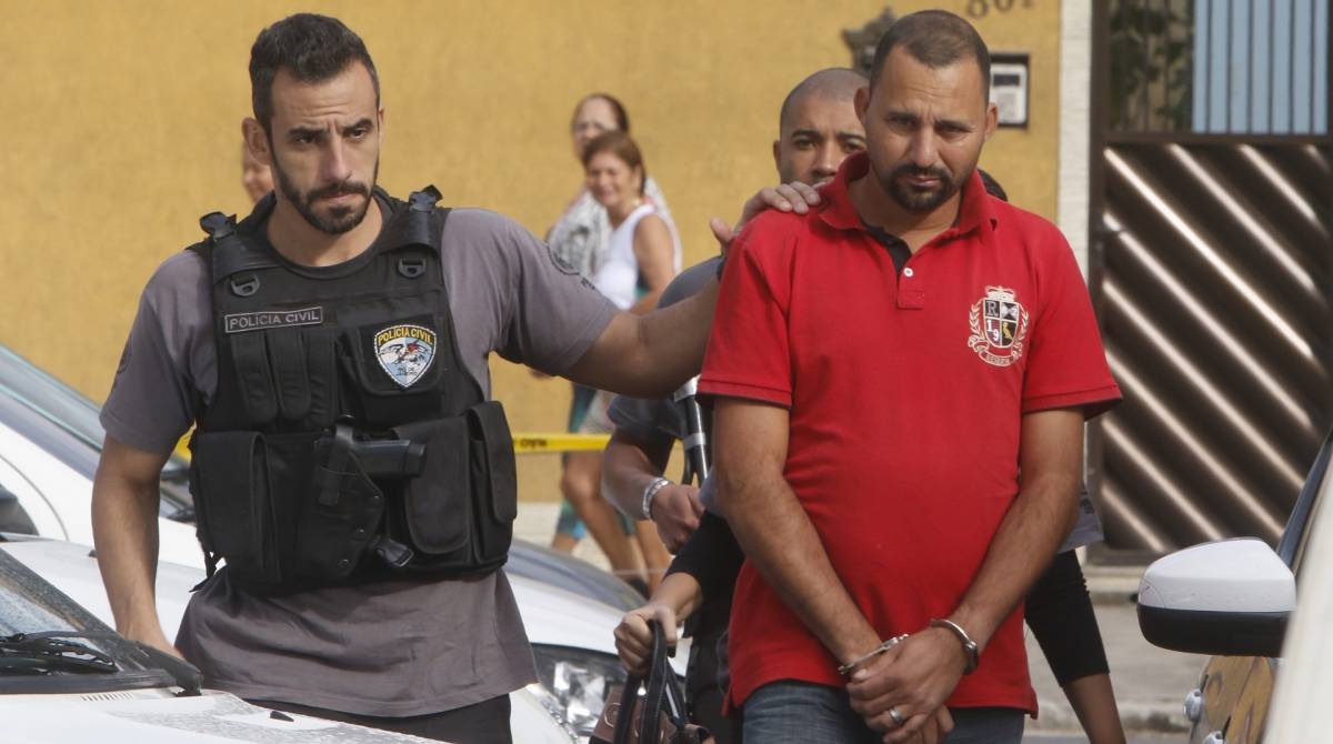 Rio de Janeiro - RJ  - 18/07/2019 - Prisao de milicianos - A policia civil esta em opera&ccedil;ao na manha de hoje para prender milicianis em Queimados, na Baixada Fluminense  - foto: Reginaldo Pimenta / Agencia O Dia