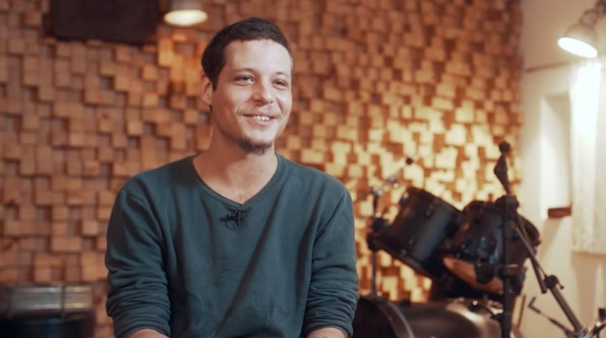 Chico Eller, filho da cantora Cássia Eller