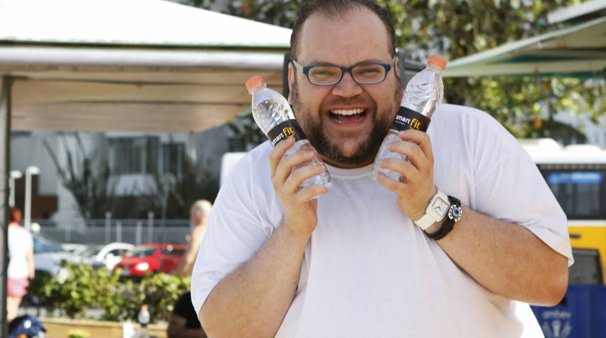 Rio de Janeiro - RJ  - 20/07/2019 - O Dia / Smart Fit - Evento O Dia / Smart Fit, na manha de hoje, na Praia de Copacabana, zona sul do Rio - foto: Reginaldo Pimenta / Agencia O Dia
