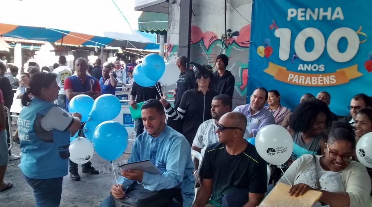 Comemoração dos 100 anos da Penha - Reprodução/Facebook