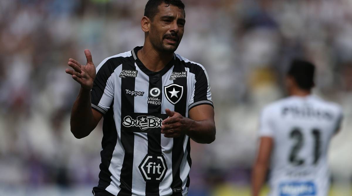 21/07/2019 - Botafogo x Santos pela 11 rodada do Campeonato Brasileiro no Estadio Engenhao no Rio de Janeiro. Foto: Daniel Castelo Branco / Agencia O Diad - Daniel Castelo Branco / Agência O Dia