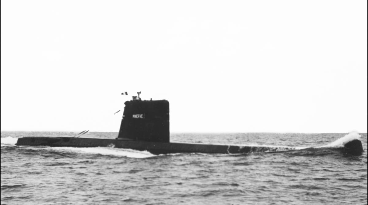 Submarino estava com 52 tripulantes quando desapareceu em 1968