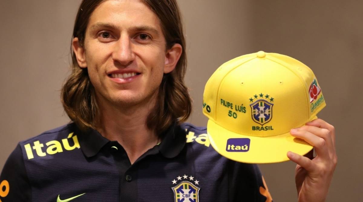 Filipe Luis - Lucas Figueiredo/CBF