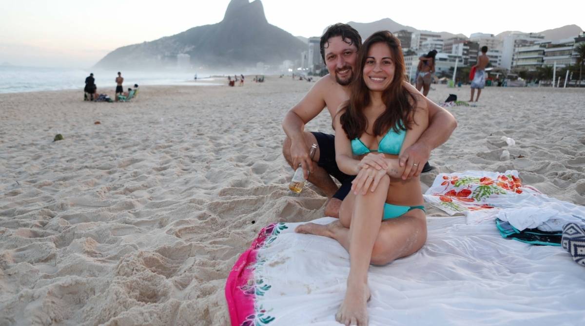 Rio, 22/07/2019, Gourmetização do Biscoito Globo, na foto Yula Oliveira e seu namorado Bryan, foto de Gilvan de Souza / Agencia o Dia