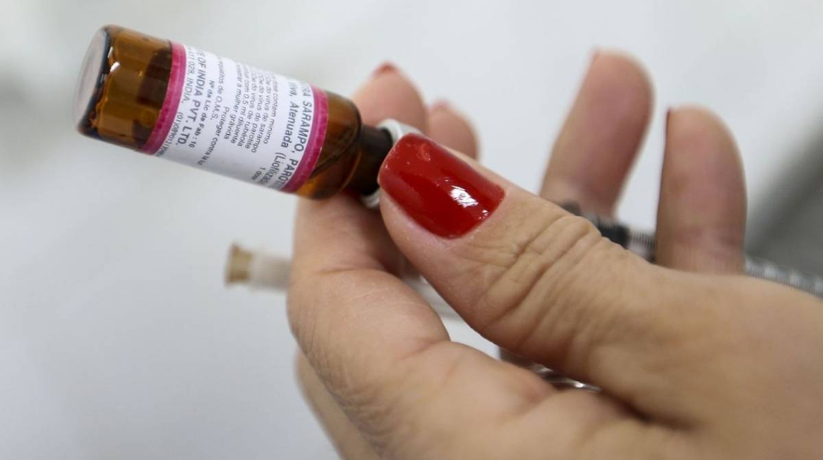 Escolas de SP terão postos de vacinação para combater sarampo - Marcelo Camargo/Agência Brasil