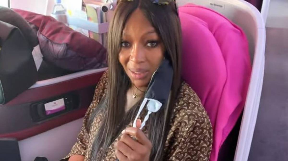 Naomi Campbell - Reprodução da internet