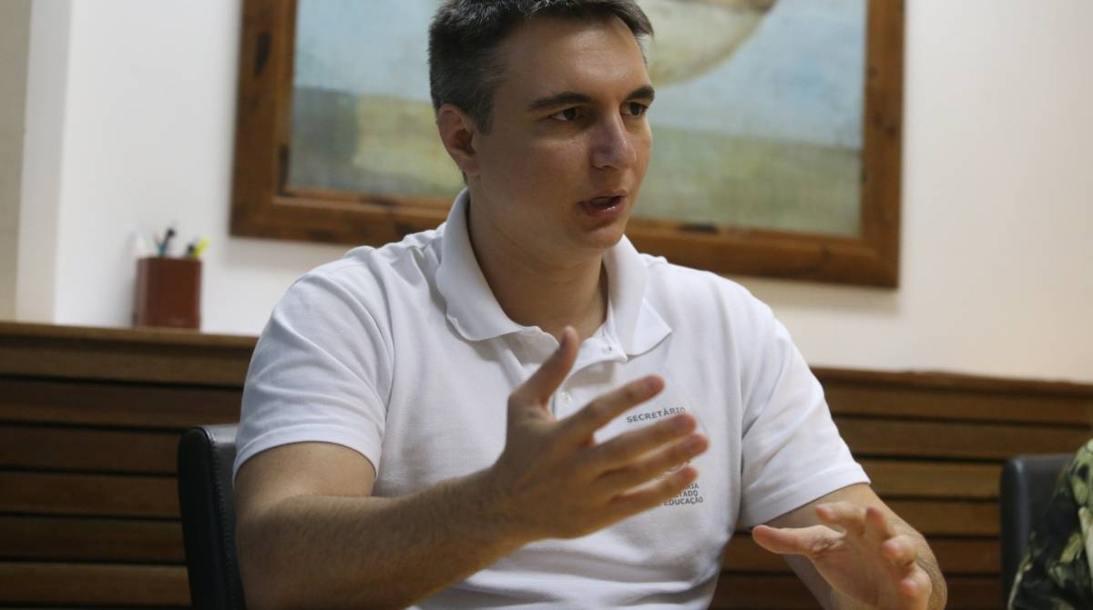 Rio - 23 07 2019 - Entrevista com o Secretario Estadual de Educacao Pedro Fernandes. Foto Daniel Castelo Branco - Agencia O Dia