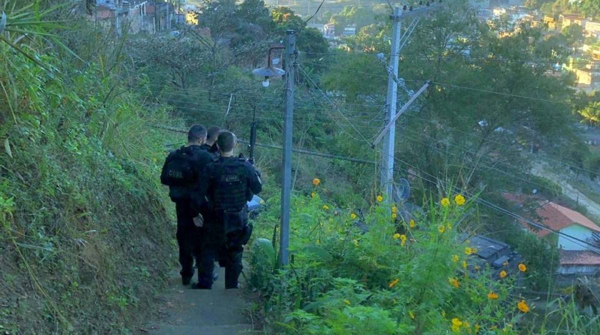 Buscas estão sendo feitas na comunidade Nova Grécia