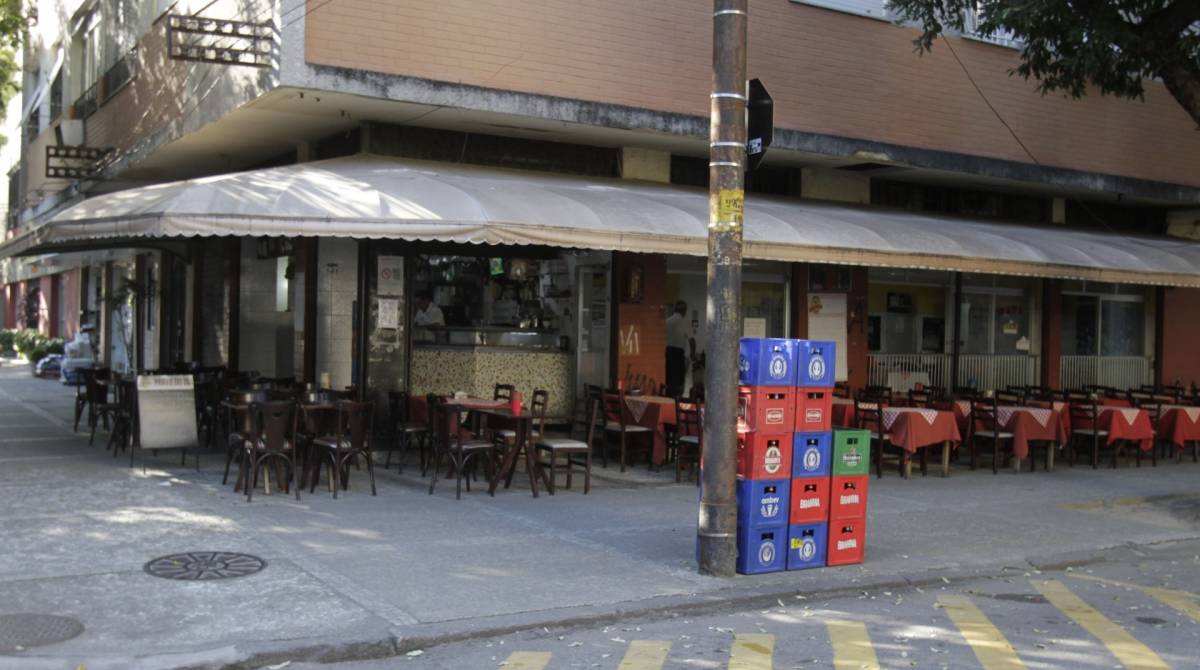 Rio,24/07/2019 - TIJUCA- Motorista de aplicativo é morto na Tijuca. Na foto, bar do Chico, rua Afonso Pena com Gonçalves Crespo .Foto: Cléber Mendes/Agência O Dia