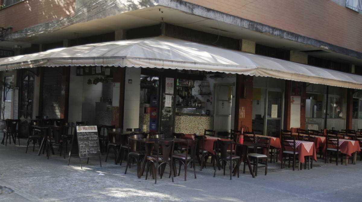 Rio,24/07/2019 - TIJUCA- Motorista de aplicativo é morto na Tijuca. Na foto, bar do Chico, rua Afonso Pena com Gonçalves Crespo .Foto: Cléber Mendes/Agência O Dia