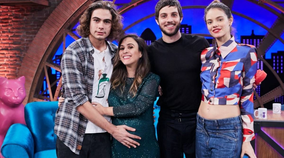 Chay Suede é o convidado de Tatá Werneck no Multishow - Juliana Coutinho / Divulgação Multishow