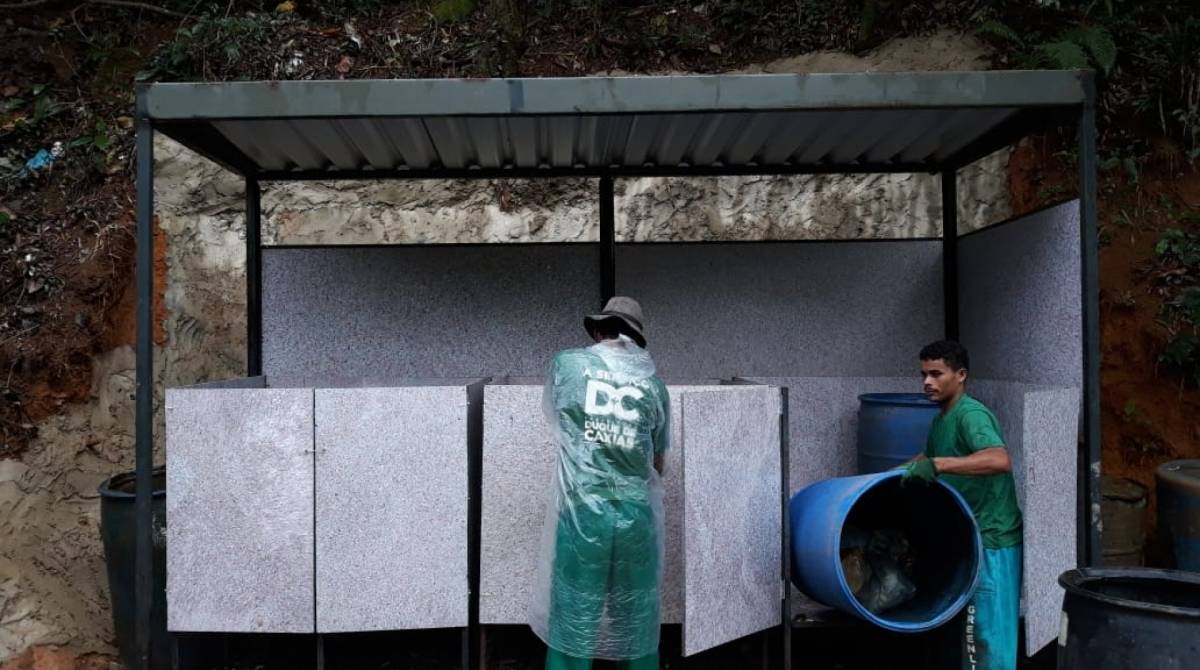 Projeto de coleta seletiva em Xerém - Divulgação