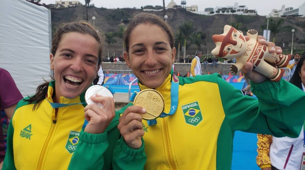 Medalhista triatlo Pan Lima 2019