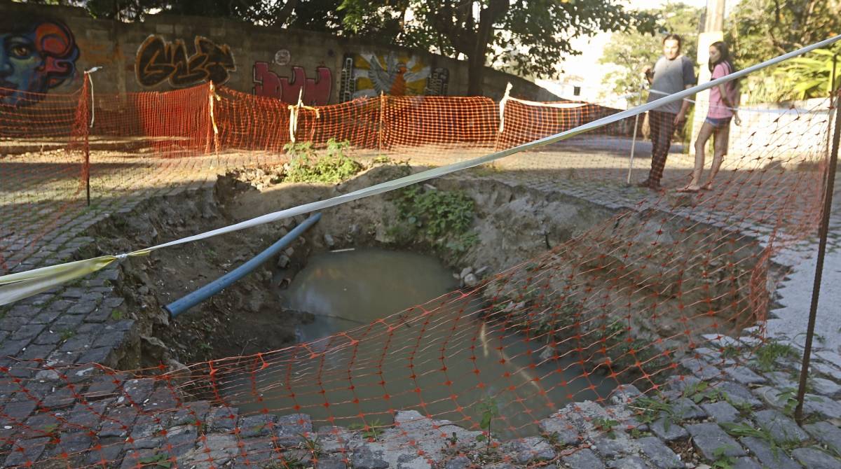 Rio de Janeiro - RJ  - 27/07/2019 - O Dia no Seu Bairro - na foto, Rua Comendador Martinelli, Grajau, zona norte do Rio -  foto: Reginaldo Pimenta / Agencia O Dia