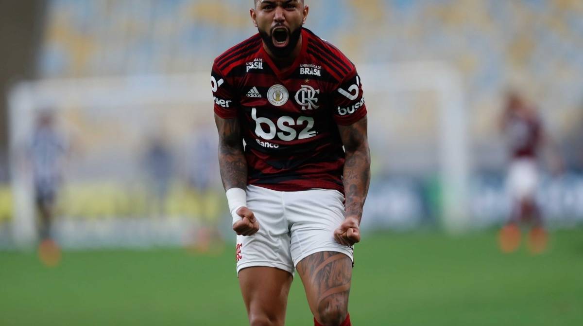 Rio, 28/07/2019, Flamengo x Botafogo, na foto gol do Gabigol, Foto de Gilvan de Souza / Agencia O Dia