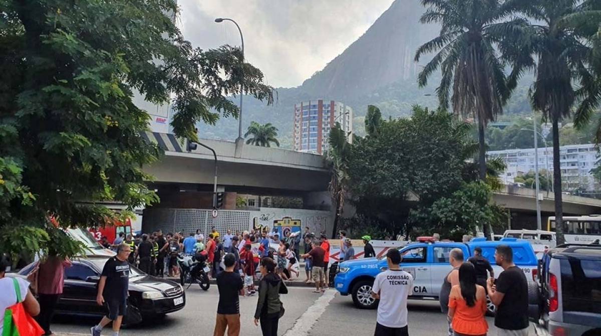 Ataque aconteceu no in&iacute;cio da tarde deste domingo - Reprodu&ccedil;&atilde;o / Internet