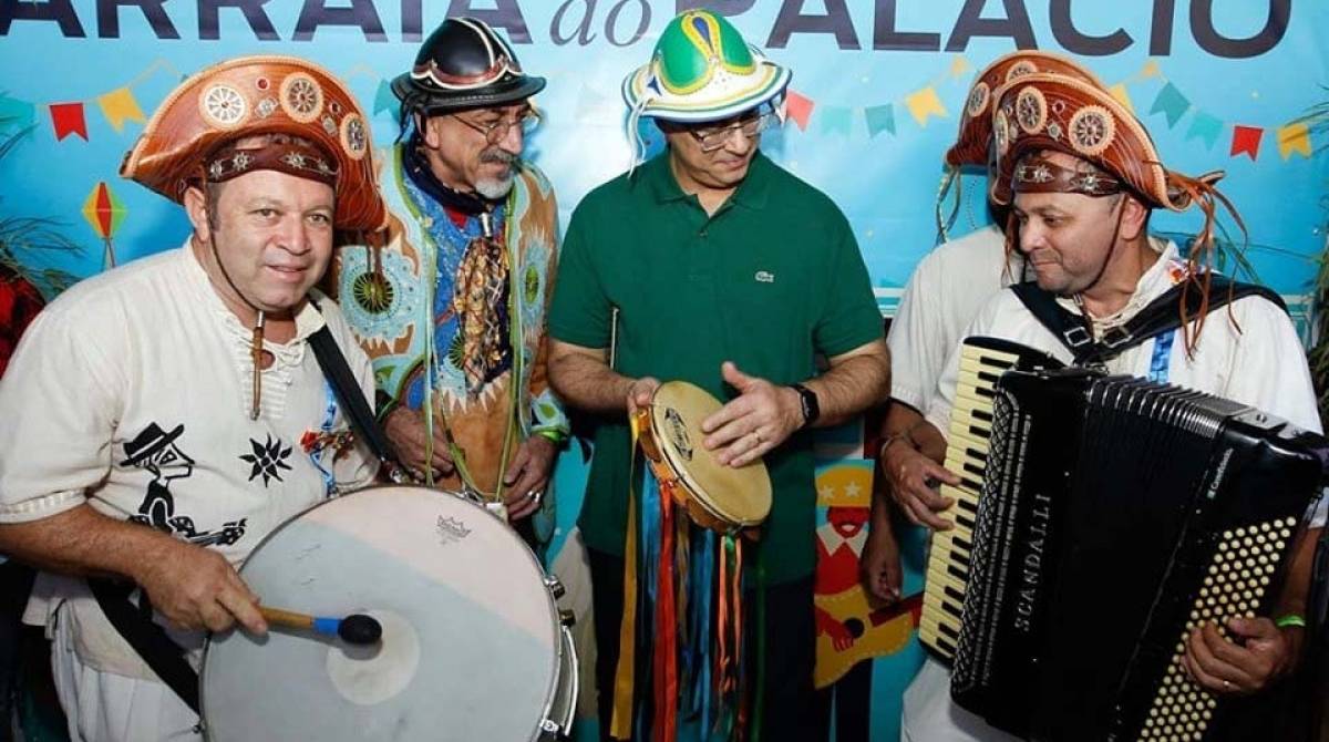 Arraiá do Palácio Guanabara aconteceu neste sábado