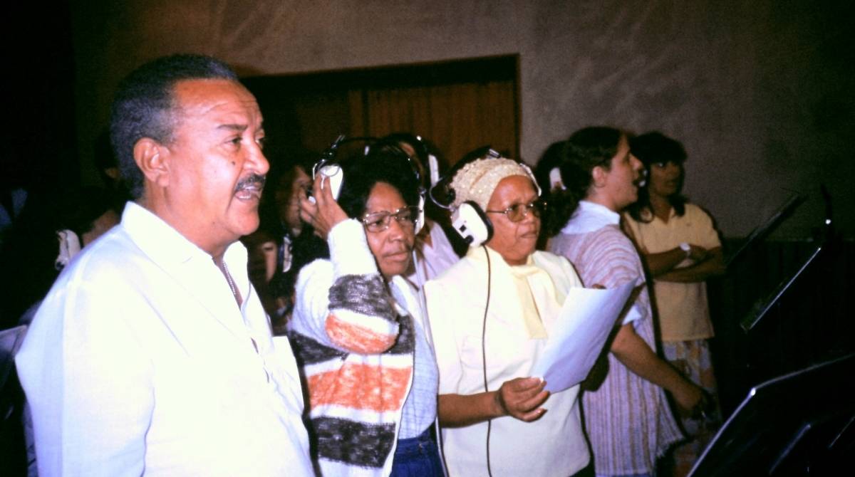Mauro Duarte, Doca, Eunice e Cristina Buarque