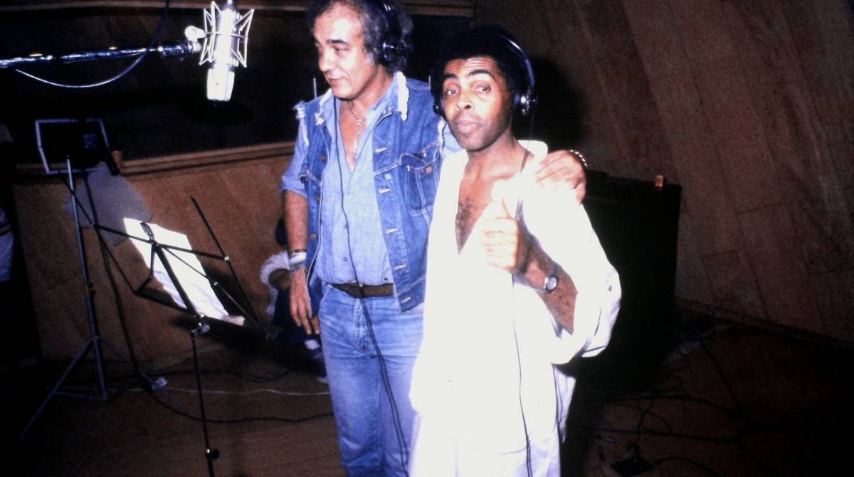 Erasmo Carlos e Gilberto Gil