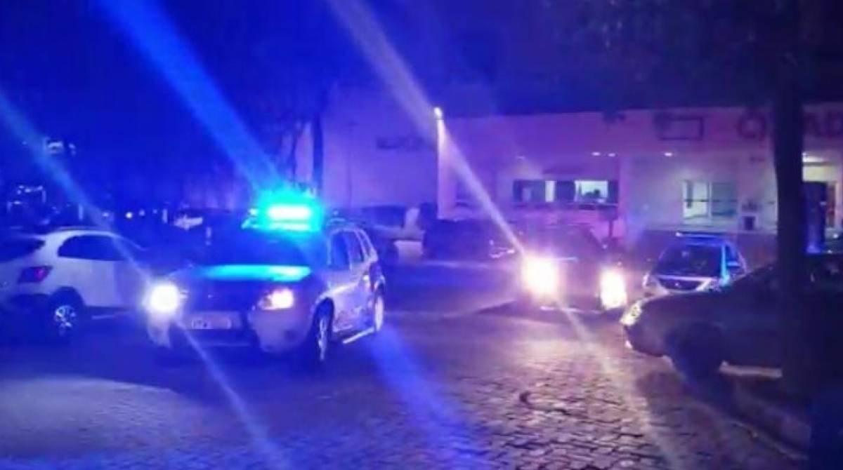 Movimentação dos policiais na Cidade da Polícia, no Jacarezinho  - Divulgação 