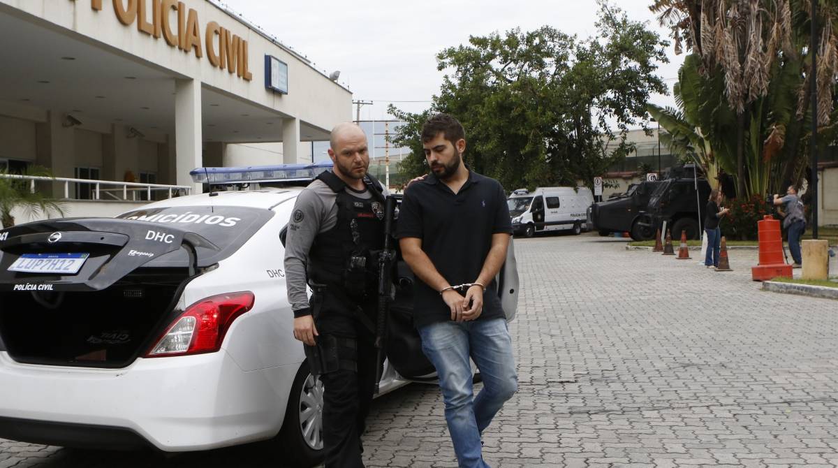 Rio de Janeiro - RJ  - 30/07/2019 - Opera&ccedil;ao Catarata -  Opera&ccedil;ao da policia civil e ministerio publico contra fraudes em licita&ccedil;oes na Funda&ccedil;ao Leao XIII  - na foto, Bruno Campos Selem - foto: Reginaldo Pimenta / Agencia O Dia - Reginaldo Pimenta / Agencia O Dia