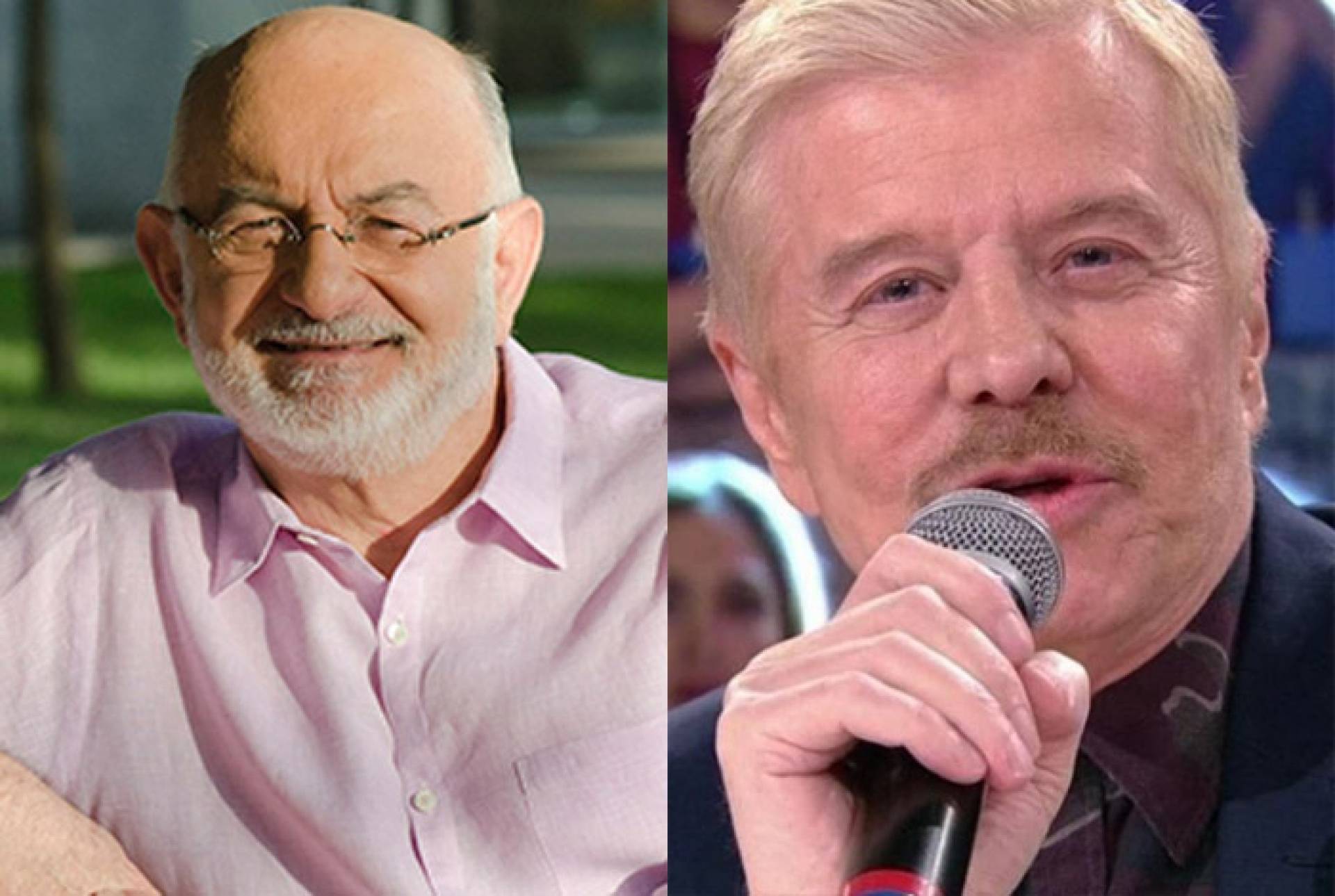 Silvio de Abreu e Miguel Falabella - Divulgação / Reprodução