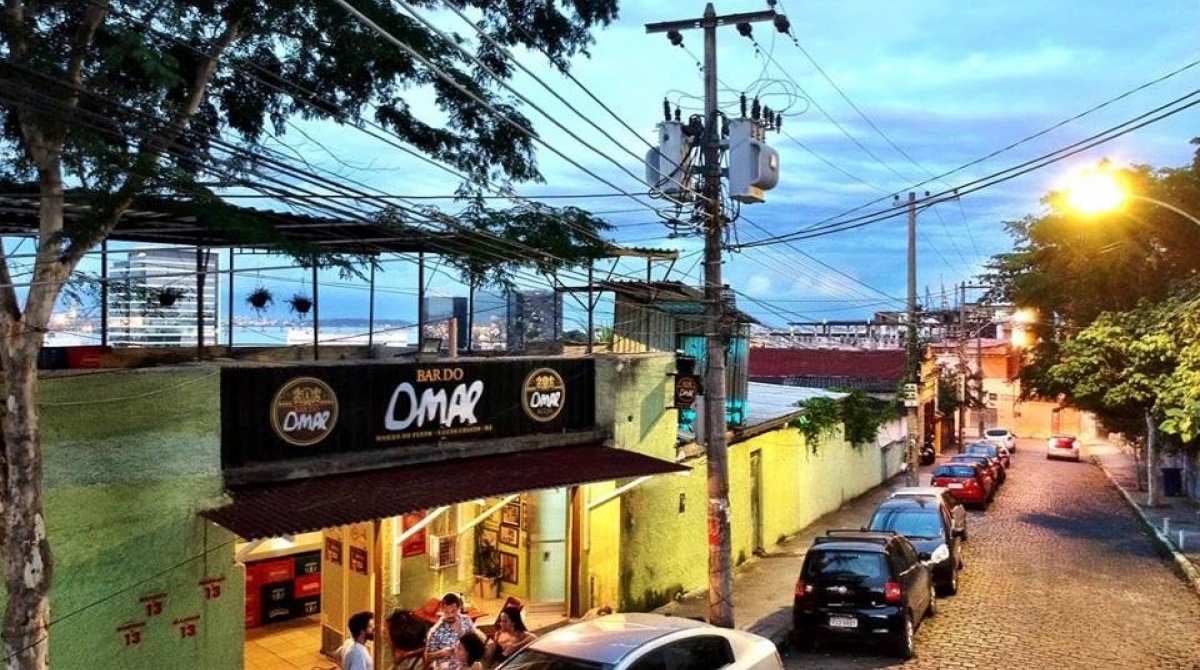 Bar do Omar, no Santo Cristo - Reprodução Facebook