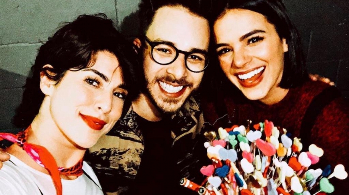 Bruna Marquezine comemora aniversário em show de Sandy e Junior - Reprodução de internet