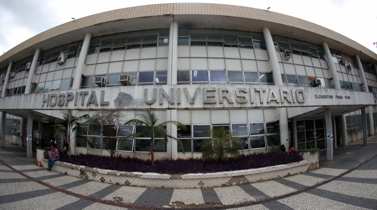 Rio, 05/08/2019, Hospital Universitario Clementino Fraga Filho, na foto fachada do hospital, foto de Gilvan de Souza / Agencia O Dia