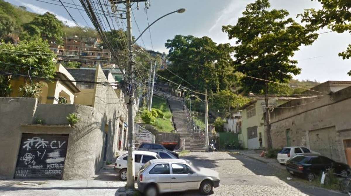 Criminoso &eacute; suspeito de ser o chefe do tr&aacute;fico do Morro S&atilde;o Jo&atilde;o, na Zona Norte - Reprodu&ccedil;&atilde;o Google Maps