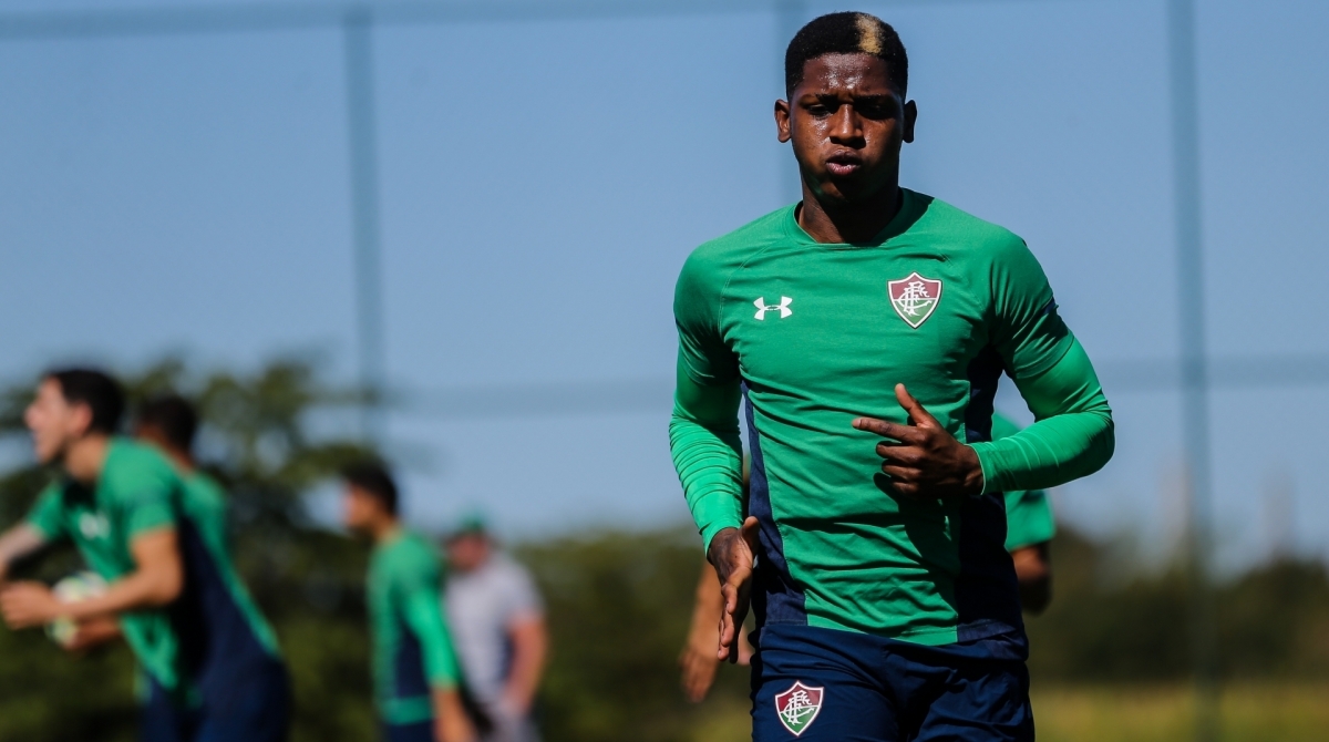 Rio de Janeiro - 07/08/2019 - CT do Fluminense..Fluminense treina esta manhã no CT..FOTO: LUCAS MERÇON / FLUMINENSE F.C.. ...IMPORTANTE: Imagem destinada a uso institucional e divulgação, seu .uso comercial está vetado incondicionalmente por seu autor e o .Fluminense Football Club.É obrigatório mencionar o nome do autor ou .usar a imagem....IMPORTANT: Image intended for institutional use and distribution. .Commercial use is prohibited unconditionally by its author and .Fluminense Football Club. It is mandatory to mention the name of the .author or use the image....IMPORTANTE: Imágen para uso solamente institucional y distribuición. .El uso comercial es prohibido por su autor y por el Fluminense .Football Club. És mandatório mencionar el nombre del autor ao usar .el imágen. - Lucas Mercon