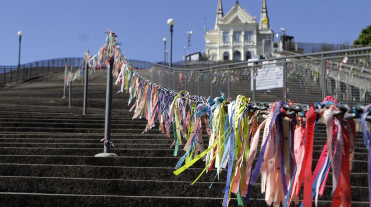 Rio,09/08/2019 - BONSUCESSO- Novela da Globo que narra a historia  do bairro Bonsucesso. Na foto, igreja da Penha .Foto: Cl&eacute;ber Mendes/Ag&ecirc;ncia O Dia
