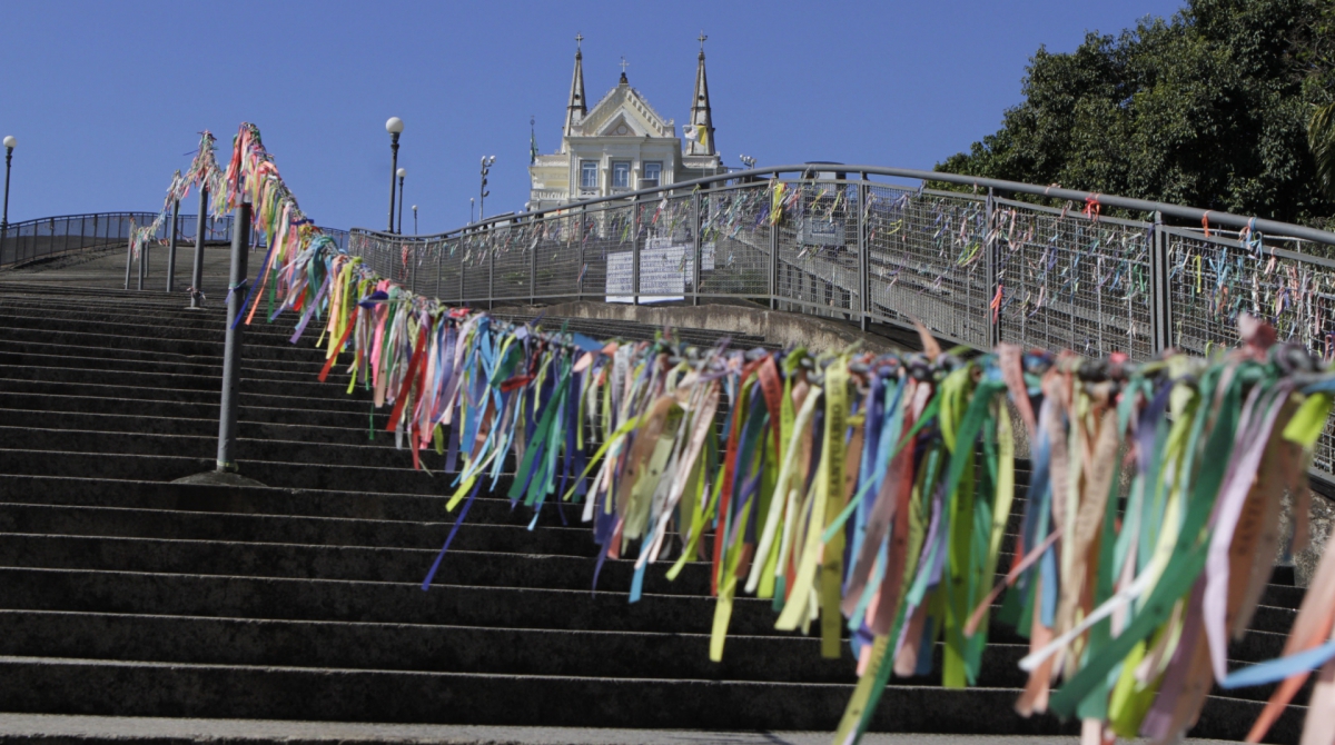 Rio,09/08/2019 - BONSUCESSO- Novela da Globo que narra a historia  do bairro Bonsucesso. Na foto, igreja da Penha .Foto: Cléber Mendes/Agência O Dia