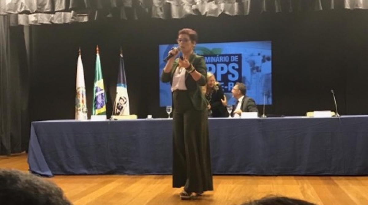 Presidente da Aepremerj, Rosilane Brum critica duramente a medida
