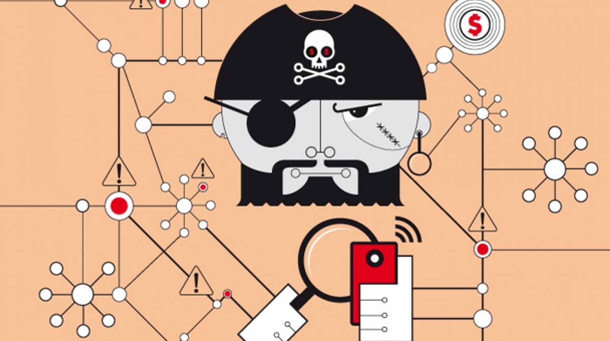 Ataques virtuais no Brasil - Arte: Kiko