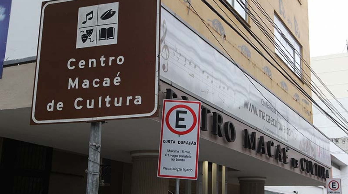 Fachada do Teatro Municipal de Macaé - Luís Gustavo Malheiros/Divulgação prefeitura de Macaé