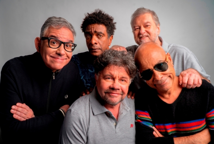 Os cassetas Beto Silva, Claudio Manoel, Helio de La Peña, Hubert e Marcelo Madureira  - Divulgação