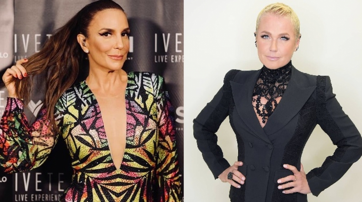 Ivete Sangalo e Xuxa Meneghel - Reprodução da internet
