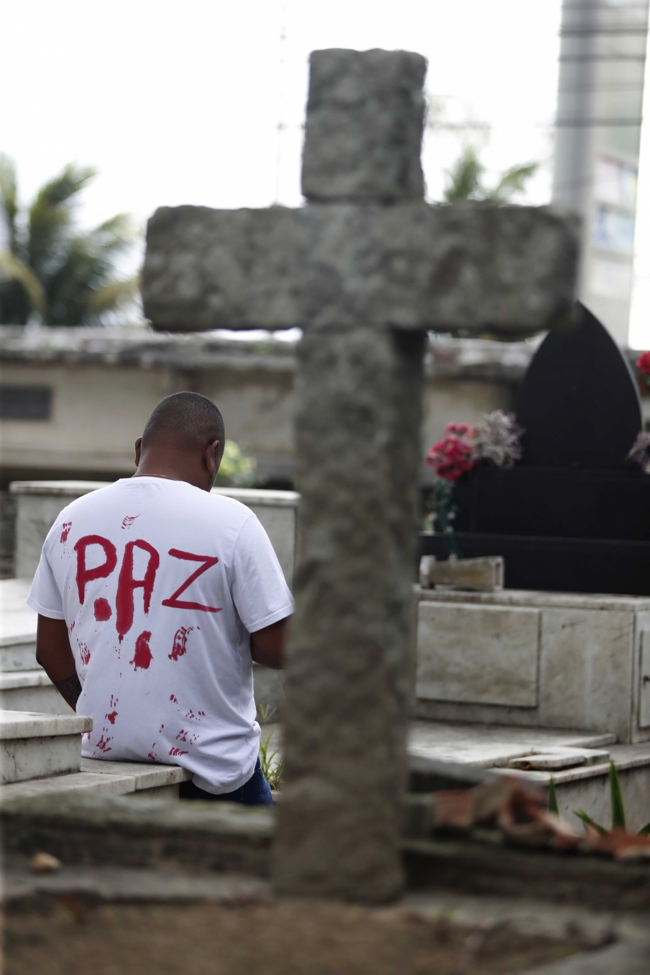 Niteroi, 13/08/2019, Enterro e protesto do menino Dyogo Costa Xavier de Brito que foi morto na comunidade da Grota durante operacao policial, Foto de Gilvan de Souza / Agencia O Dia