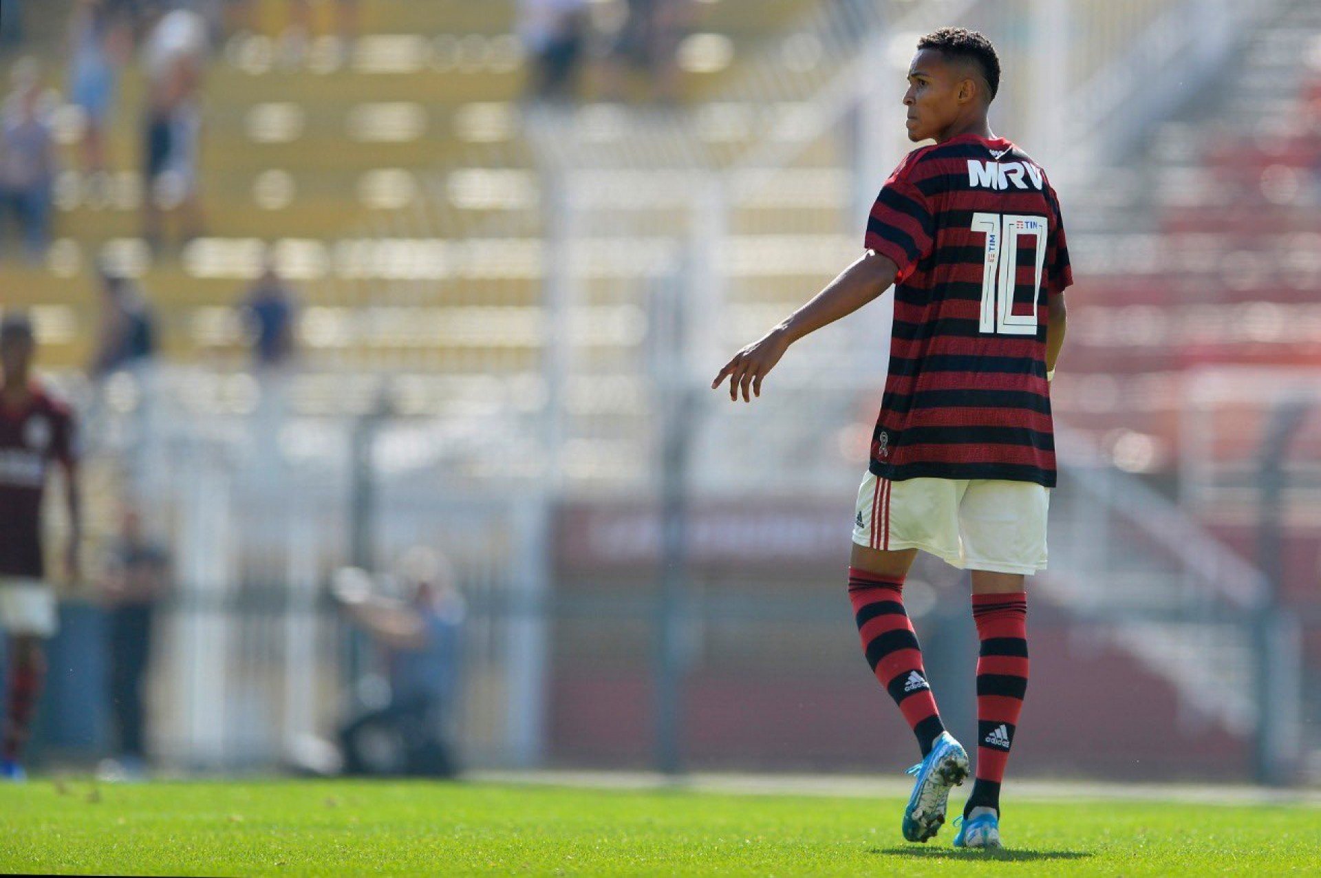 Lázaro é apontado como a mais nova joia da base do Flamengo - Reprodução
