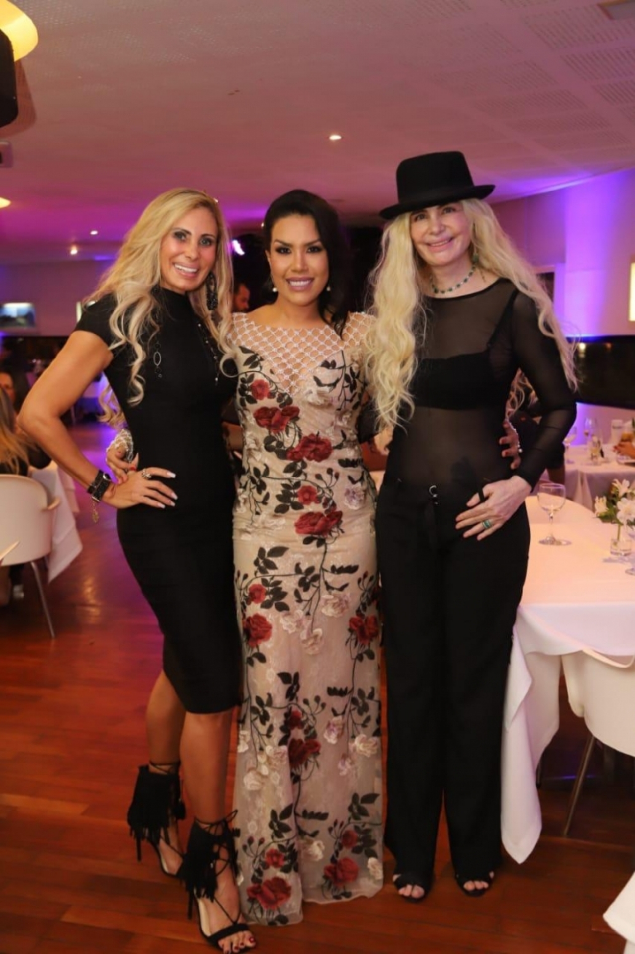 Angela Bismarchi, Renata Horn e Isis de Oliveira - Divulgação