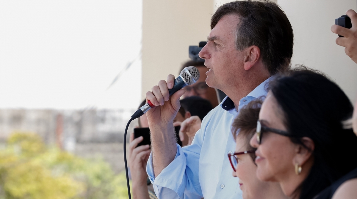 (Parnaíba - PI, 14/08/2019) Palavras do Presidente da República, Jair Bolsonaro..Foto: Alan Santos/PR