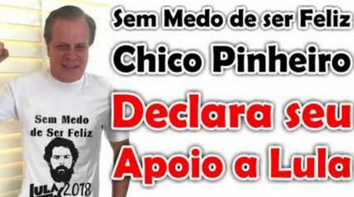 Foto fake de Chico Pinheiro circula nas redes sociais