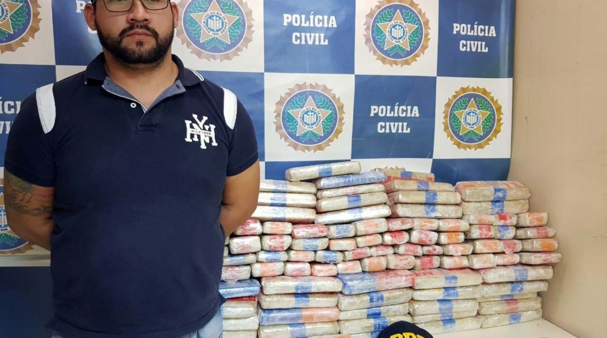 Geovane Cespedes Cubilla foi preso em flagrante - Divulgação / Polícia Civil