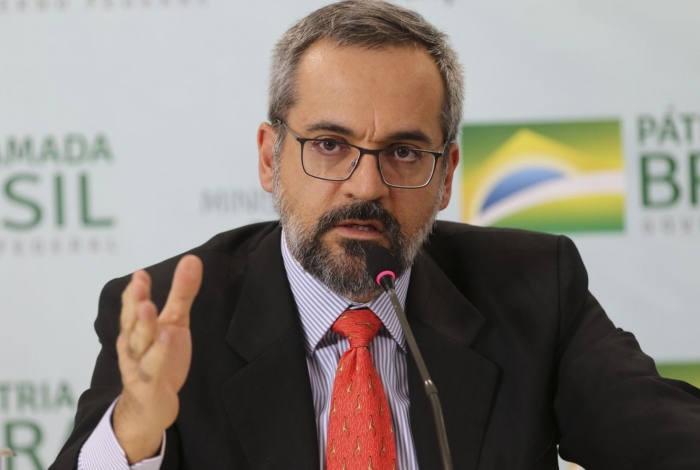 O ministro da Educação, Abraham Weintraub