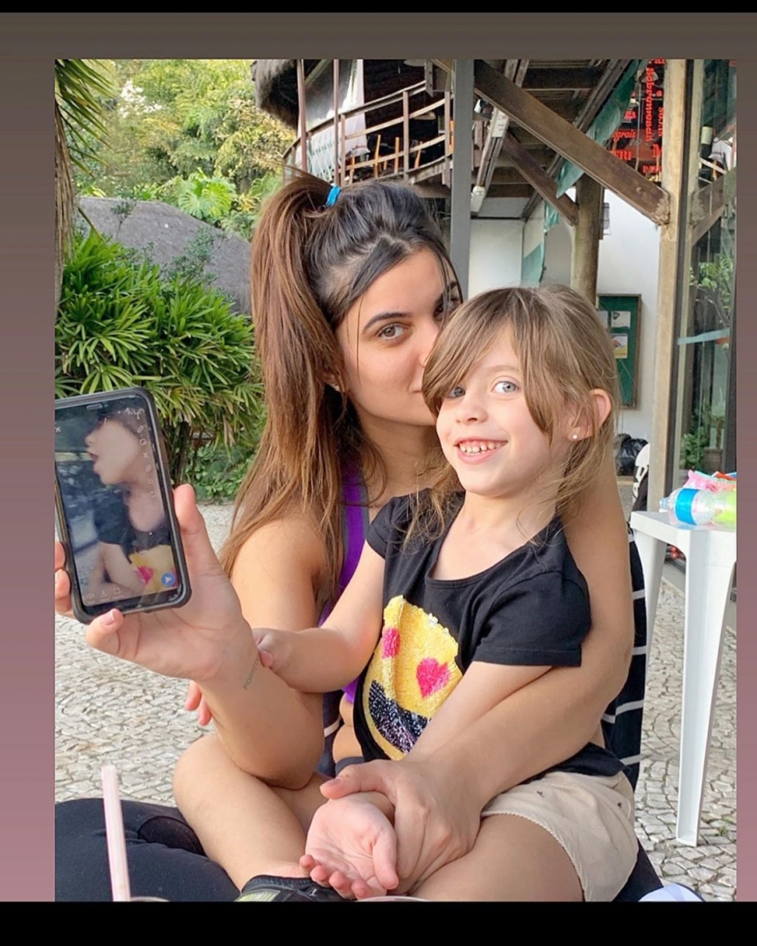 Tarcia Ciarlini e Duda  - Reprodução de internet