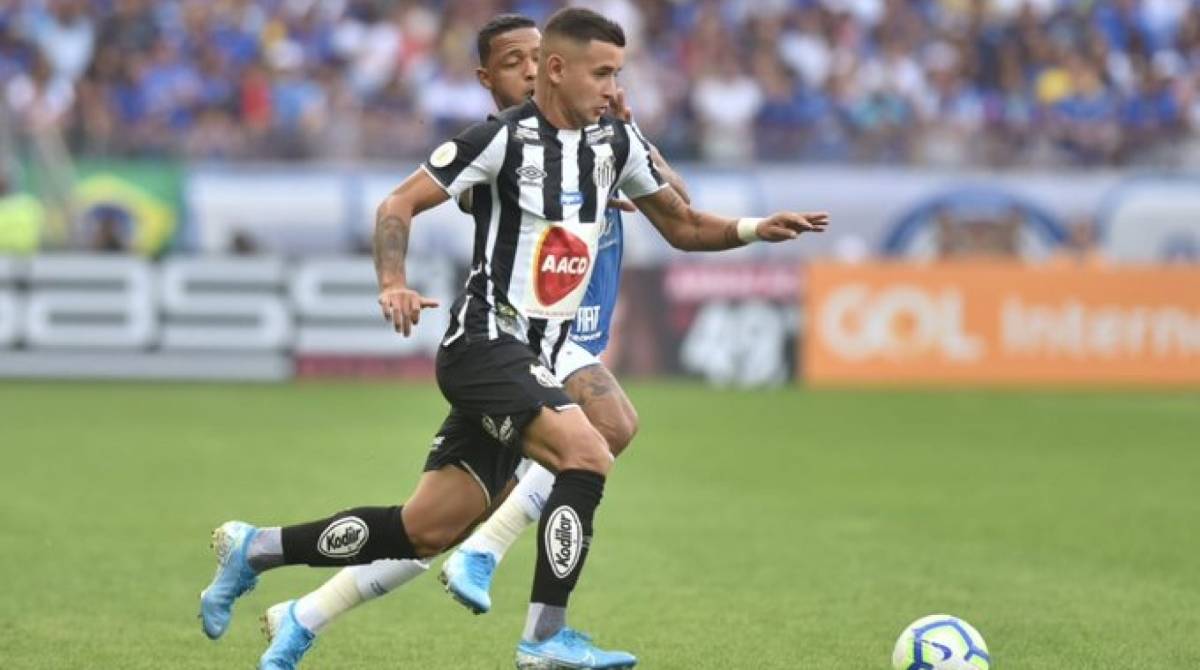 Líder Santos tropeçou diante do Cruzeiro - Divulgação
