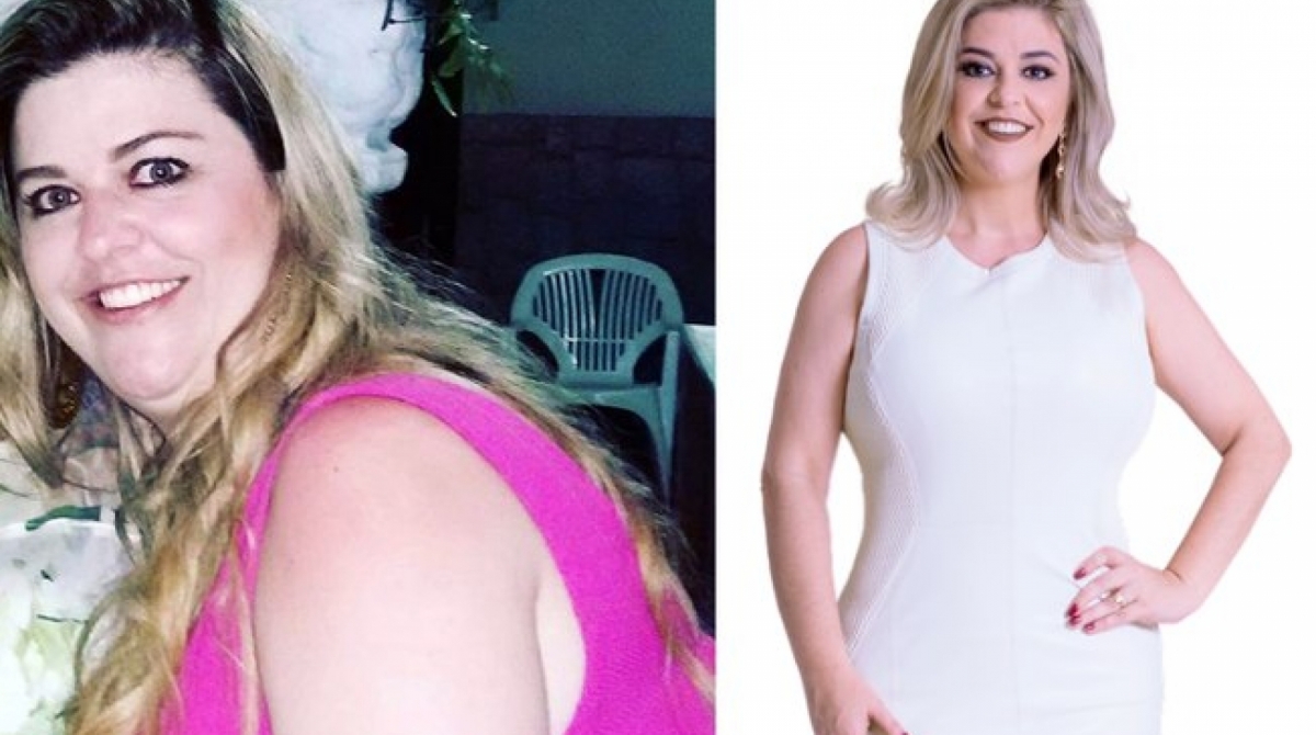 Edivania criou um próprio método de emagrecimento para dar adeus à obesidade e agora ajuda outras pessoas