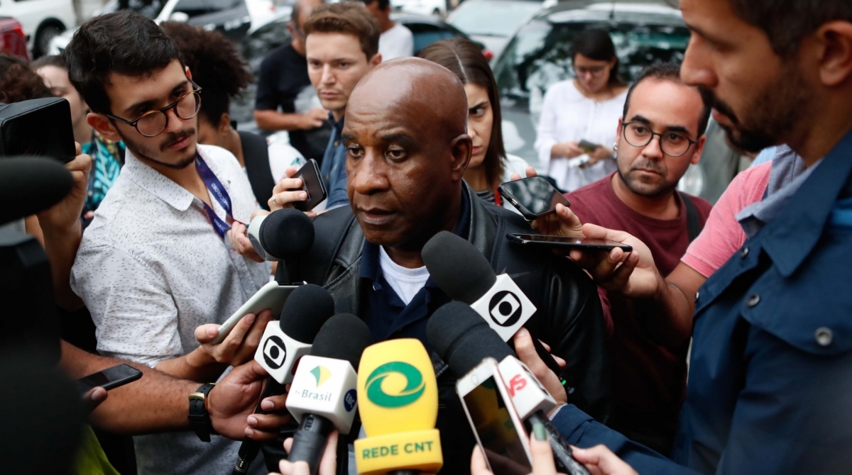 Niteroi, 20/08/2019, Depoimento dos refens no sequestro do onibus na ponte, na foto Robson de Oliveira, Foto de Gilvan de Souza / Agencia O Dia