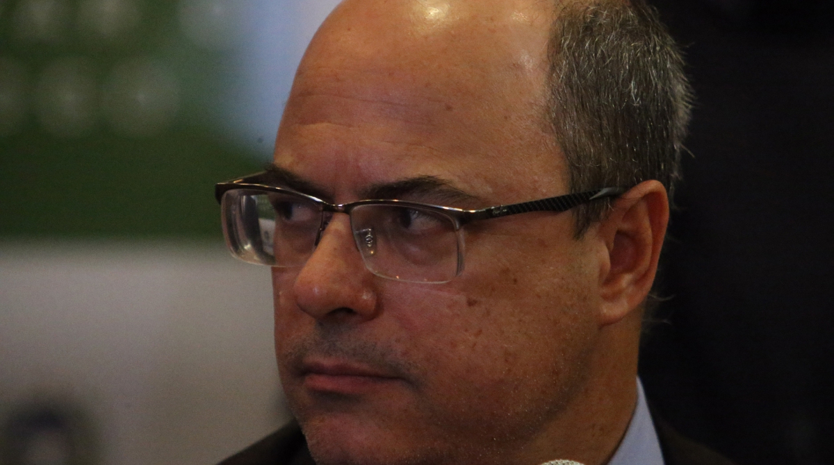 20 08 2019 - Pal&aacute;cio Guanabara - Laranjeiras, Rio de Janeiro, RJ - Coletiva de imprensa do governador do Rio de Janeiro, Wilson Witzel, sobre o sequestro de um &ocirc;nibus na Ponte Rio-Niter&oacute;i nesta ter&ccedil;a-feira, 20. Foto: Daniel Castelo Branco / Ag&ecirc;ncia O Dia